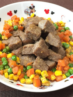 サイコロステーキ生姜焼き!(^^)!-レシピのメイン写真