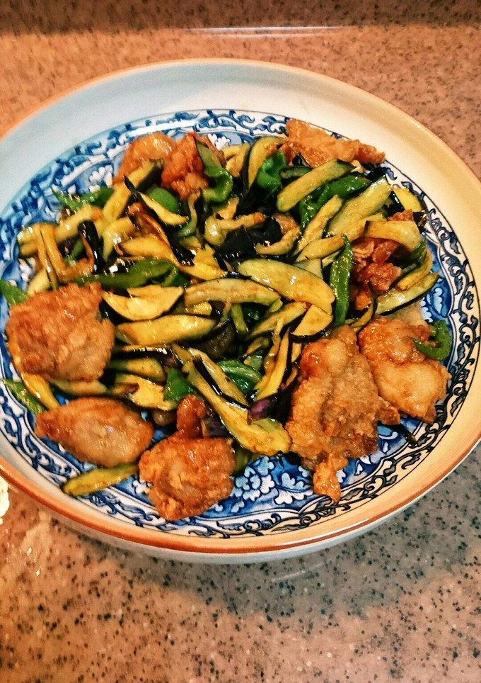 鶏肉と夏野菜の揚げ絡め-レシピのメイン写真