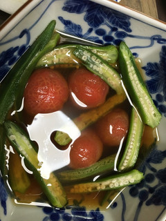 【簡単】オクラとトマトのたいたん-レシピのメイン写真