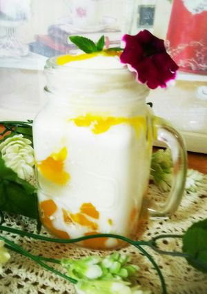 ☆カルピスミルクのマンゴーフラペチーノ☆-レシピのメイン写真