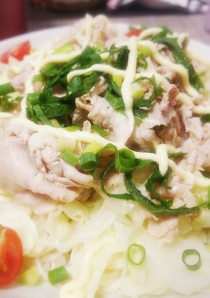 豚しゃぶそうめん-レシピのメイン写真