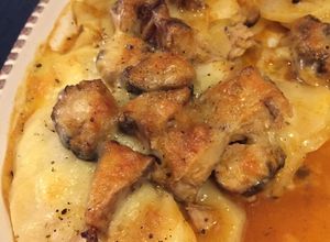 サヴァ缶のチーズ焼き/パプリカチリソース-レシピのメイン写真