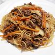 簡単☆すき焼き風♪甘辛味の焼きそば