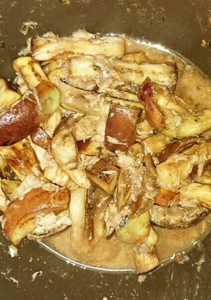 超簡単‼ 茄子のサバ缶和え！-レシピのメイン写真