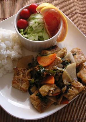 ダイエット＆節約に♪凍り豆腐の和風酢豚風-レシピのメイン写真