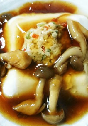 レンジで簡単❣豆腐の蒸しもの(*^^*)-レシピのメイン写真