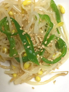 豆もやしとピーマンのナムル風-レシピのメイン写真