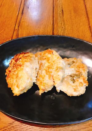 人参嫌いな子も喜ぶ鶏のつくねハンバーグ-レシピのメイン写真
