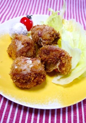 簡単！クリームチーズ肉巻きフライ-レシピのメイン写真