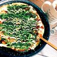 チキンラーメン入りお好み焼き