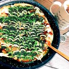 チキンラーメン入りお好み焼き-レシピのメイン写真