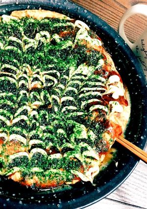チキンラーメン入りお好み焼き-レシピのメイン写真