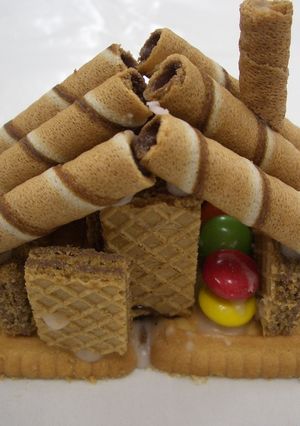 クリスマス♪お菓子の家★★簡単ミニ版-レシピのメイン写真