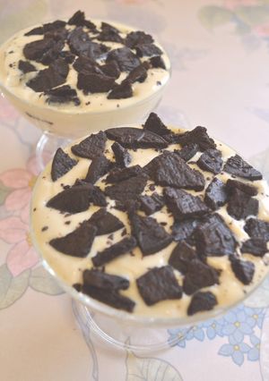 豆腐クリーム☆オレオクッキー＆クリーム-レシピのメイン写真