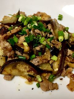 夏野菜!なすと豚肩ロースのポン酢炒め-レシピのメイン写真