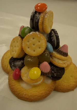クリスマス♪お菓子のツリー★★簡単ミニ版-レシピのメイン写真