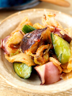 キムチたこきゅうの昆布締め-レシピのメイン写真