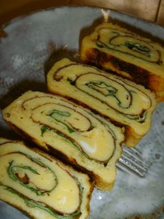 青じそ入り卵焼き-レシピのメイン写真