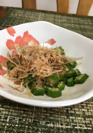 オクラのおひたし-レシピのメイン写真