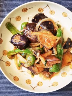 夏の定番郷土料理「油味噌」茄子の味噌炒め-レシピのメイン写真