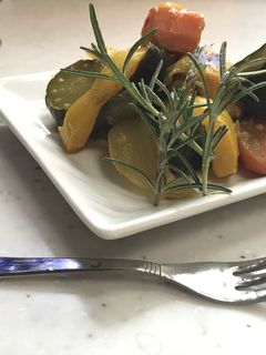 あまり夏野菜のカレー風味のラタトゥイユ-レシピのメイン写真