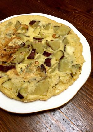 フライパン一つで！お芋ごろごろパンケーキ-レシピのメイン写真
