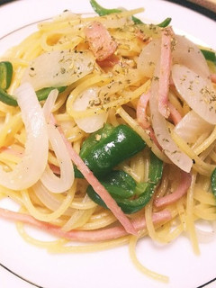 塩焼きそば風パスタ-レシピのメイン写真