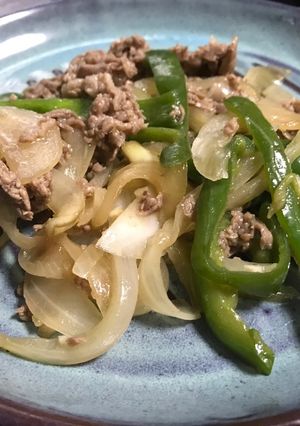 牛肉とピーマンの中華風炒め-レシピのメイン写真