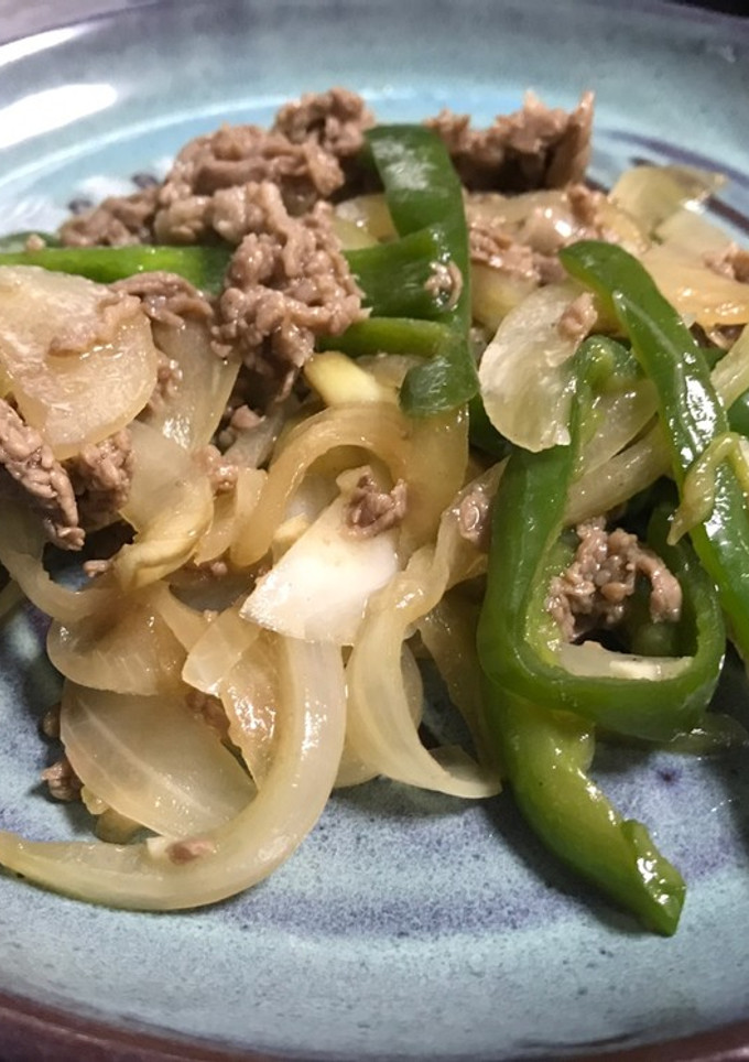 牛肉とピーマンの中華風炒め-レシピのメイン写真