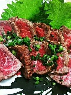島原和牛のたたき-レシピのメイン写真