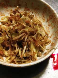 あっという間!茗荷のかつお節麺つゆ和え-レシピのメイン写真