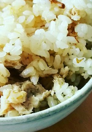 かつお香るツナの炊き込みご飯-レシピのメイン写真