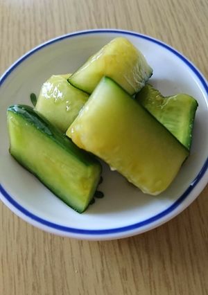 簡単きゅうりのめんつゆ漬-レシピのメイン写真