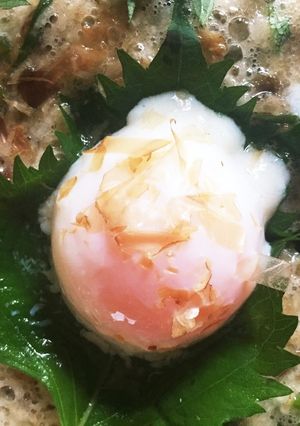 海苔入りー オクラ 山芋 みそ汁のみー→-レシピのメイン写真