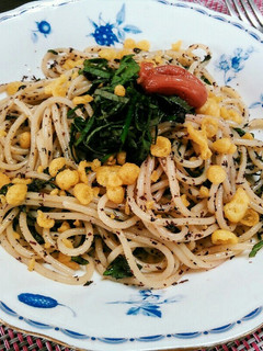 ずぼランチ☀大葉とゆかりの和風スパゲティ-レシピのメイン写真