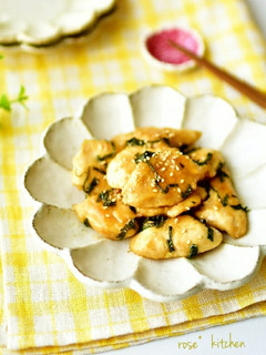 鶏ささみのしそバターぽん酢炒め-レシピのメイン写真