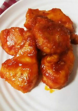 ご飯が進む、ピリ辛むね肉炒め-レシピのメイン写真