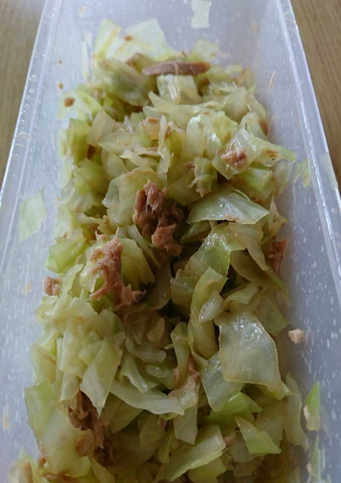 ツナとキャベツの和え物-レシピのメイン写真