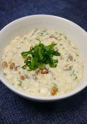 ダイエット！豆腐納豆-レシピのメイン写真