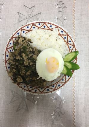 夏の和風ガパオ-レシピのメイン写真