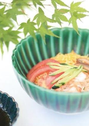 【京都丹波】冷やしそうめん-レシピのメイン写真