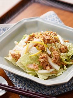 シーチキンの白菜サラダ 柚子風味-レシピのメイン写真