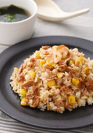 焦がし醤油のシーチキンにんにくチャーハン-レシピのメイン写真