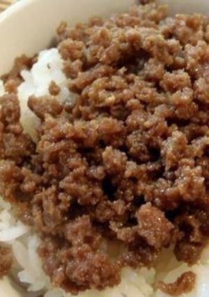 本格的な味♪駅弁の牛そぼろ煮-レシピのメイン写真