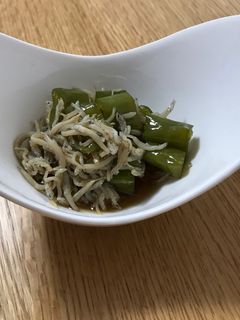 ピーマンとしらすのさっと煮-レシピのメイン写真