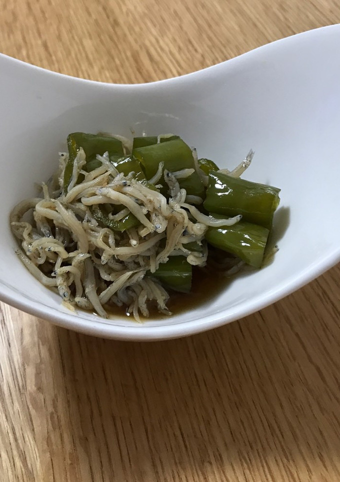 ピーマンとしらすのさっと煮-レシピのメイン写真