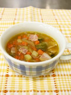 夏野菜たっぷりのミネストローネ-レシピのメイン写真