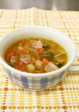 夏野菜たっぷりのミネストローネ-レシピのメイン写真