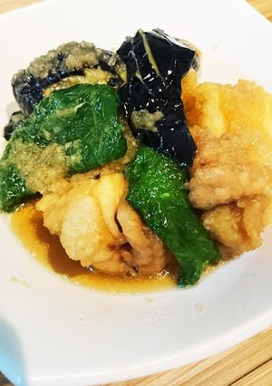 めっちゃ簡単！鶏となすピーマンの揚げ浸し-レシピのメイン写真