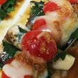 夏野菜の味噌チーズソースかけ
